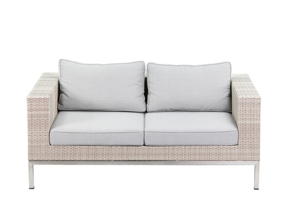 STAINLESS-STEEL-2-SEATER-OUTDOOR-SOFA