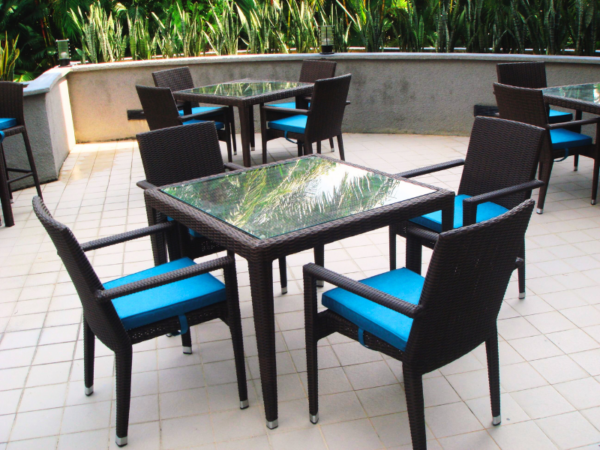 outdoor furniture, outdoor chairs, outdoor tables, OUTDOOR DINING TABLE