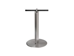 Stainless-Steel-Round-Table-Base,Indoor/Outdoor-Dining-Table-Base
