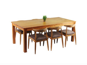 Kitchen-Dining-Table-6-Seater,Premium-Teak-Wood-Dining-Table,Indoor-Dining-Table