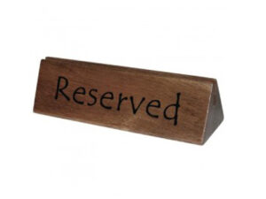 Teak-Wood-Reserved-Table-Signs