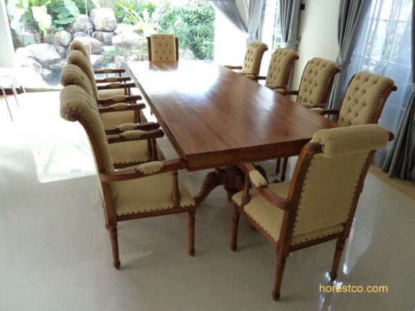 dining-table,indoor-dining-furniture,teak dining-table